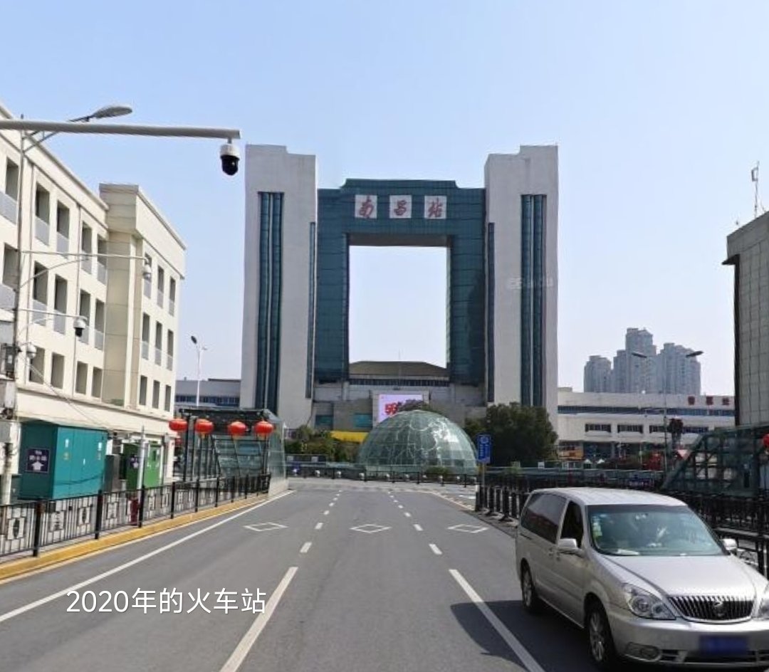 南昌火车站，还是老样子。